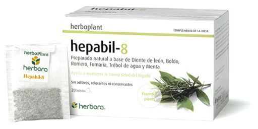 Herboplant Hepabil - 8 de 20 Sobres