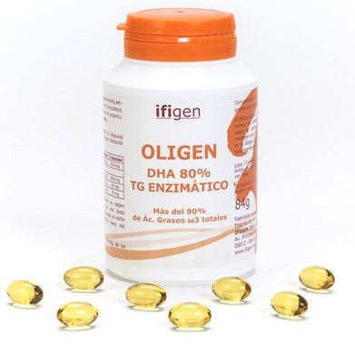 Oligen DHA 80% Tg Enzimatico 120 Perlas