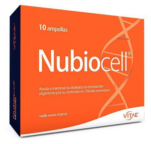 Nubiocell chlorella puro complemento alimenticio 10 viales