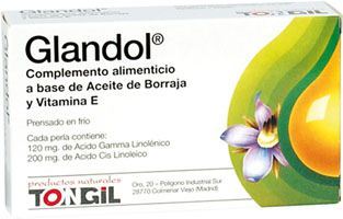 Glandol (Borraja) 60 perlas