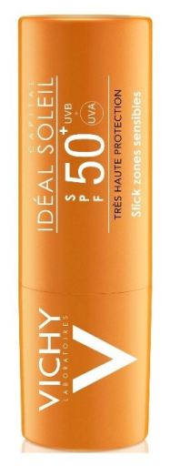 Ideal Soleil Stick Zonas Sensibles SPF50+ 9 gr