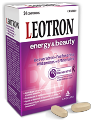 Leotron Energy and Beauty 24 Comprimidos