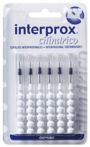 Interprox cepillo dental cilíndrico 6 uds