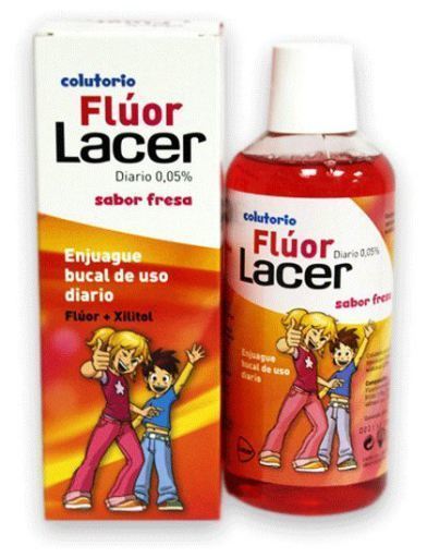 Flúor Diario 0,05% Fresa 500 ml