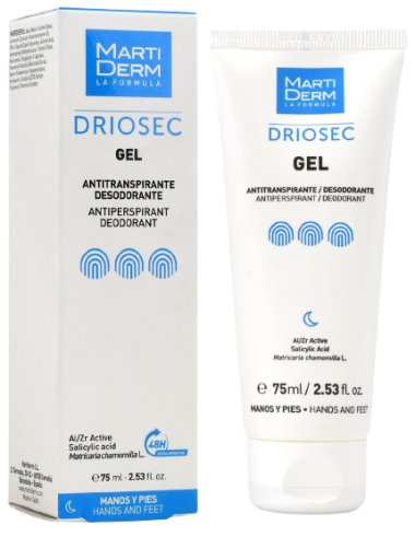 Driosec Desodorante en Gel para Manos y Pies 75 ml