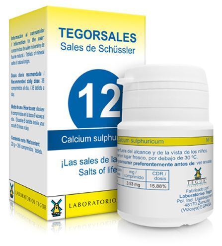 Calcium sulfato vitamina d6 tegorsales Nº12 350 comprimidos