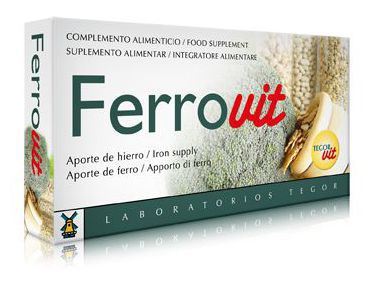 Ferrovit vitablets 30 comprimidos