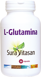 L-Glutamina 500 mg 50 Cápsulas