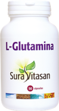 L-Glutamina 500 mg 50 Cápsulas