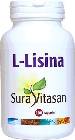 L-Lisina 500 mg 100 Cápsulas