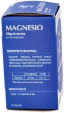 Magnesio Microgranulos 50 Cápsulas