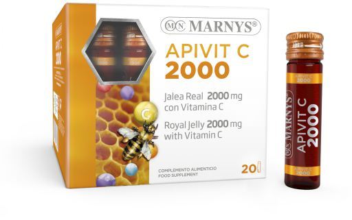 Apivit C 20 viales x 2000 mg