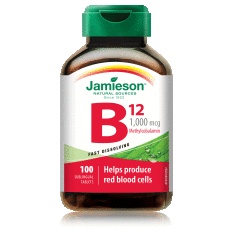 B-12 Metilcobalamina 1000 mcg Sublingual 100 Comprimidos