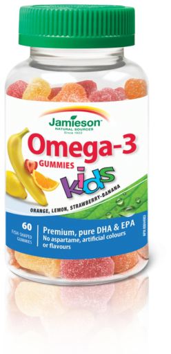 Caramelos de Goma para Niños con Omega-3 60 uds