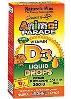 Vitamina D3 en gotas Animal Parade - 10 ml.