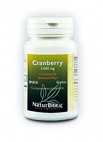 Cranberry Arandano Rojo 5000Mg. 60 Comp.