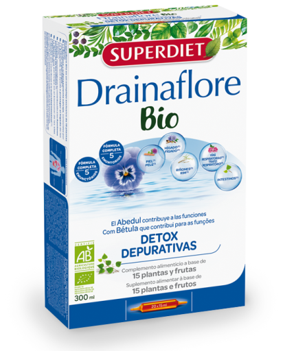 Drainaflore 20 ampollas