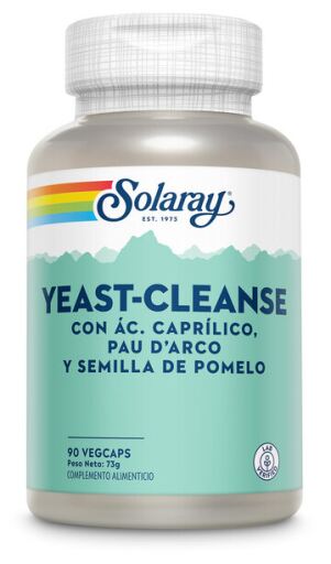 Solaray Yeast Cleanse 90 C&aacute;psulas