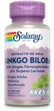 Ginkgo Biloba 60 mg 60 Cápsulas