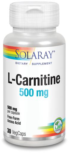 L Carnitine 500 mg 30 Cápsulas