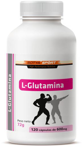 L-Glutamina 600 mg 120 Cápsulas