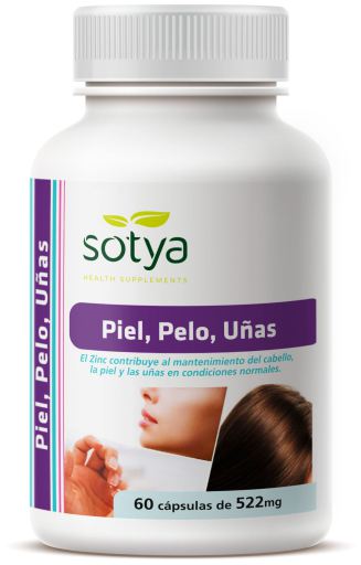 Complemento Alimenticio para Piel Pelo y Uñas 60 Capsulas