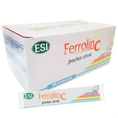 Ferrolin C pocket drink 24 sobres de 20 ml