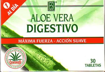 Aloe vera digestivo caja blanca 30 comprimidos