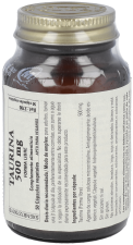 Taurina 500 mg 50 Cápsulas