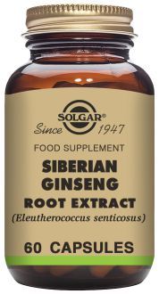 Ginseng Siberiano Raiz Eleutherococcus 60 Cápsulas