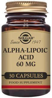 Acido Alfa Lipoico 60 mg 30 Cápsulas