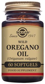 Aceite de Orégano Silvestre (Origanum Vulgare) 60 Cápsulas Blandas
