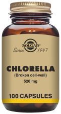 Chlorella de Pared Celular Rota 100 cápsulas