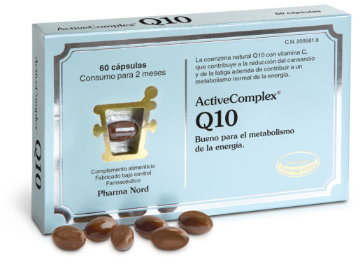 Activecomplex Q10 30Mg. (Quinona) 60 Cápsulas.