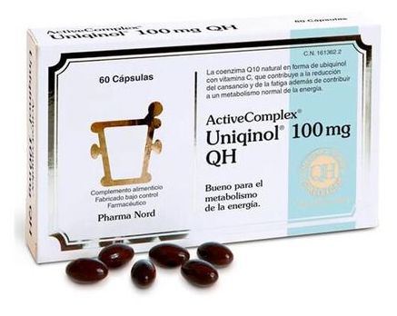 Bioactive Q10 Uniqinol 60 Cápsulas