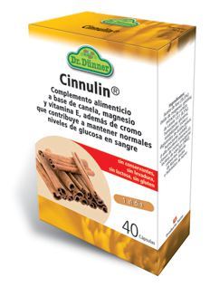 Canela con cinnulin 40 capsulas dr.dunner cuida tus niveles de azúcar