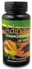 Adipol Mango Africano té verde cromo 60 Cápsulas