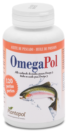 Omegapol Aceite de Salmon 500 mg. 120 Capsulas