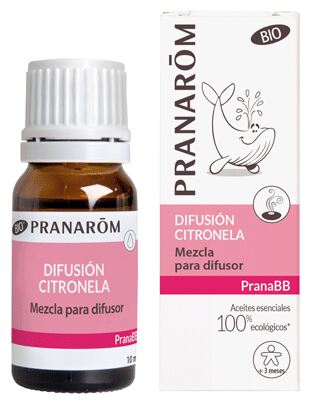 PranaBB Mezcla Difusión Citronela Bio 10 ml