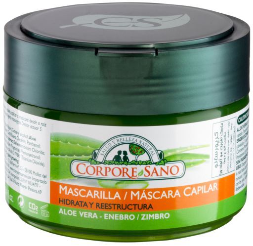 Mascarilla Capilar con Áloe Vera y Enebro 250 ml