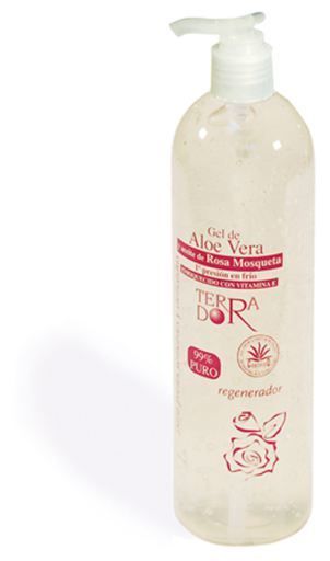 Gel Aloe Vera con aceite de rosa mosqueta 500 mililitros