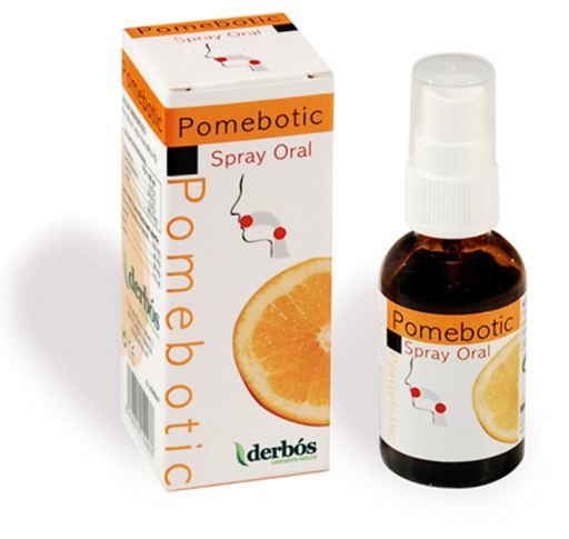 Pomebotic spray oral 30 mililitros contribuye al funcionamiento normal del sistema inmunitario