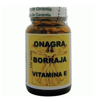 Aceite De Onagra-Borraja-Vitamina e 120 Perlas