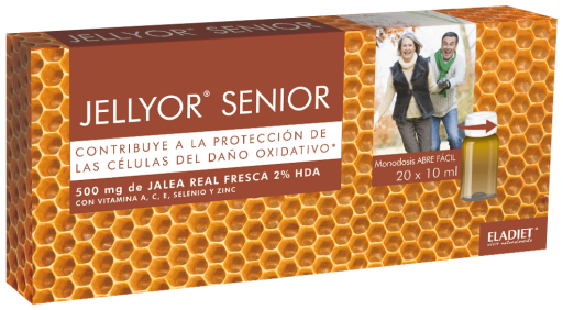 Jellyor Senior para mayores de 45 años 20 viales