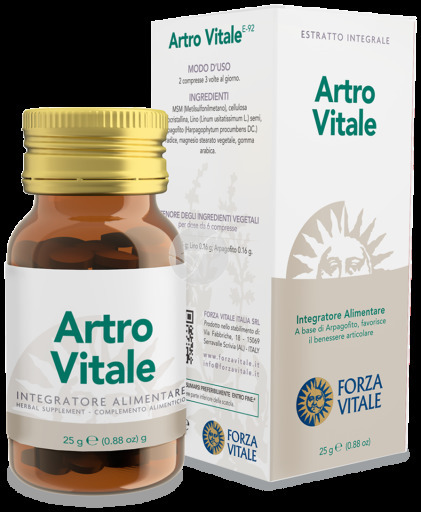 Artro Vitale Comprimidos 25 gr