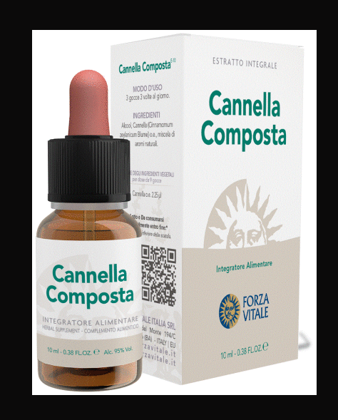 Canela Composta Plata Metal Espagirico 10 ml