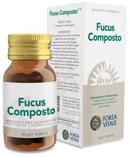 Fucus Composto Obesidad Comprimidos 25 gr