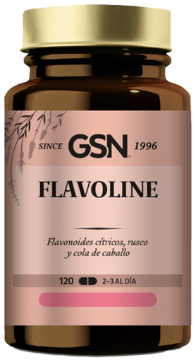 Flavoline 120 Comprimidos. 555 mg.