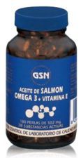 Salmon+Omega 3+Vit.e 180 Perlas 500 mg.