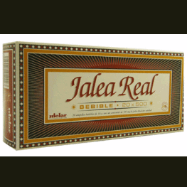 Jalea Real 500 mg Mielar 20 ampollas